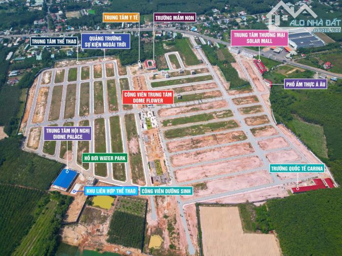 Bán Đất Ngay KCN VSip 2,3 Bình Dương Mặt Tiền ĐT742 Gần Làng Đại Học Cổng Xanh Giá 990tr - 4
