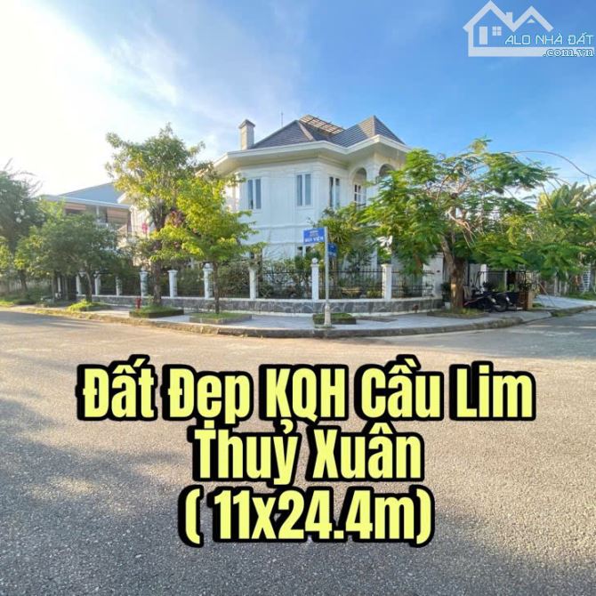 Đất khổ biệt thự khu quy hoạch Cầu Lim đường Minh Mạng giao Võ Văn Kiệt 268m2 chỉ 19 tr/m2