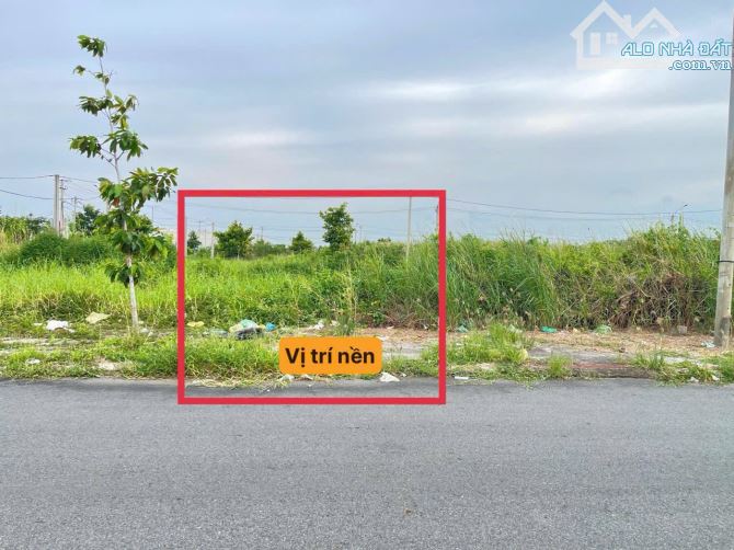 Nền ngộp đường số 6, KDC Vạn Phát Sông Hậu ( 900 triệu ) - 1
