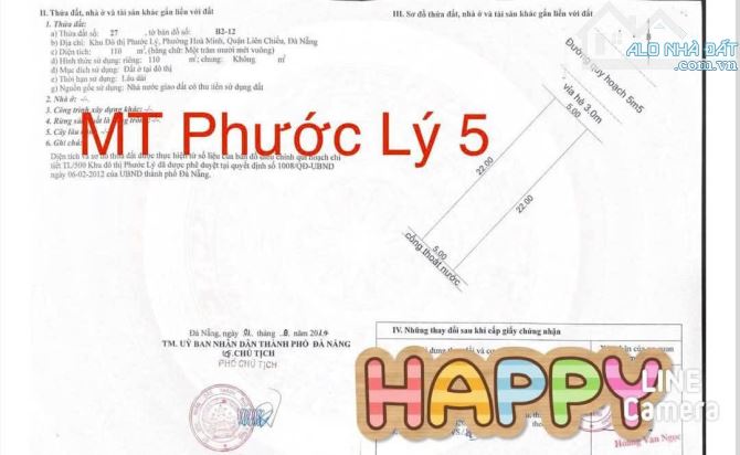 📌📌📌Làm việc trực tiếp!!! Bán lô đất mặt tiền đường Phước Lý 5 giá rẻ 🔥🍀 - 1