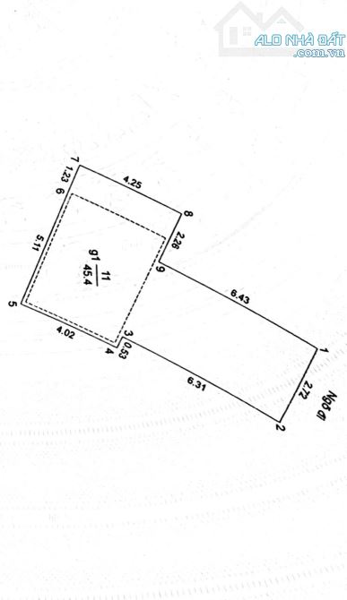 Bán đất tặng nhà C4 ở phố Khương Thượng