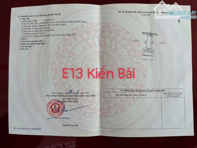 💥💥TĐC Kiền 1 lô duy nhất hướng nam giá rẻ như cho👏👏👏