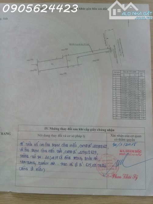 Bán nhà đang ở tại P. Phước Hải, TP. Nha Trang, hỗ trợ sang tên.