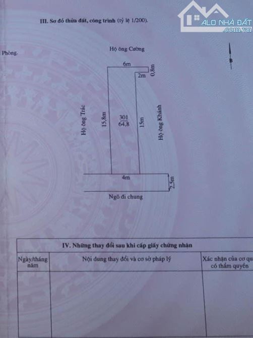 Bán gấp nhà 3,6 tỷ Trung Hành, Đằng Lâm, Hải An, HP.