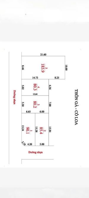 💥‼️RẤT HIẾM - LÔ GÓC 2 MẶT TIỀN - 519M2 FULL THỔ CƯ - CỔ LOA - ĐÔNG ANH - HÀ NỘI - GIÁ ĐẦ - 2