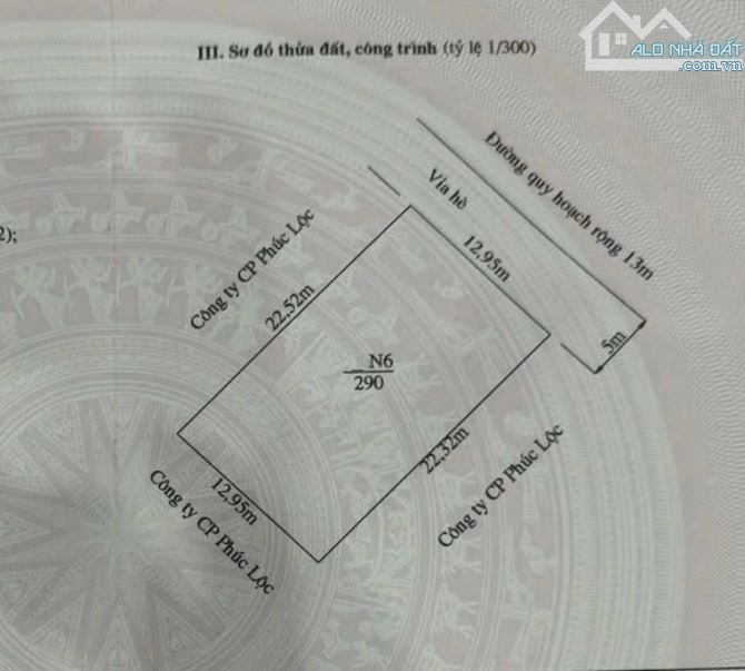 290m2 đất biệt thự Phúc Lộc tuyến 3 Lê Hồng Phong - Đông Bắc - Đường 25m - 2