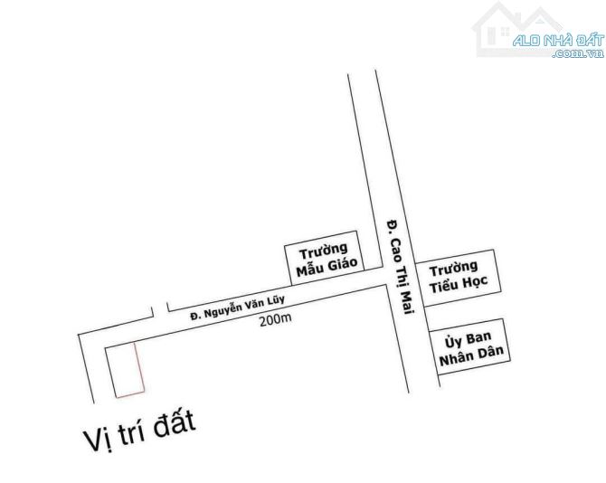5×27 thổ đường Nguyễn văn lũy bình trinh đông_Tân trụ Long An 620 triệu sát trường học - 3