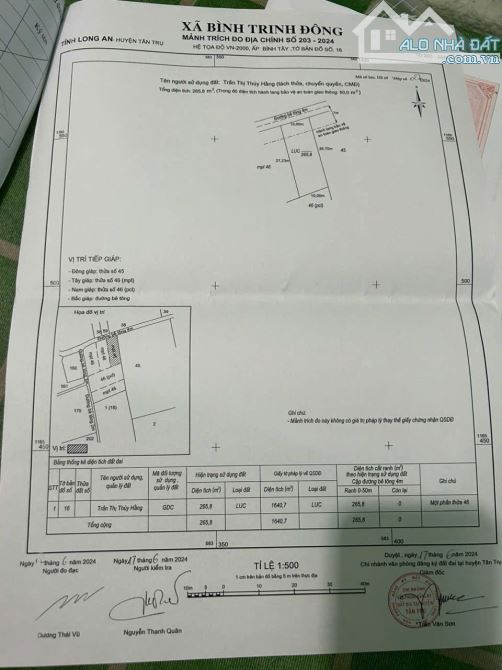 5×27 thổ đường Nguyễn văn lũy bình trinh đông_Tân trụ Long An 620 triệu sát trường học - 7