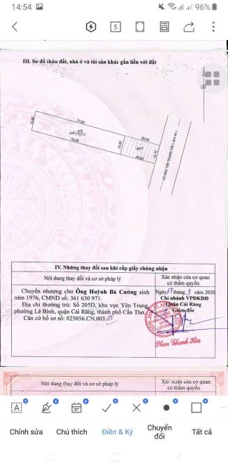 Bán đất 1.600 m2 thổ cư gần cầu Ba Láng QL 61C - 8