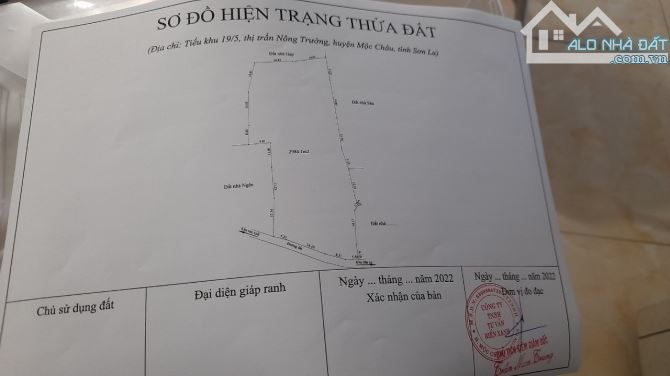 Bán đất 2600m² view thung lũng đẹp, TTNT Mộc Châu, giá chỉ 1,3 tỷ - 1