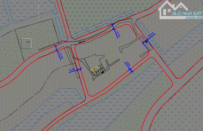 Bán mảnh đất đẹp vị trí góc 2 mặt tiền tại Cổ Loa. Dt: 47m, giá đầu tư - 1