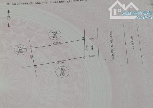 Bán lô đất tuyến 1 khu phân lô Đống Hương, Quán Toan 61m giá chỉ có 1,7x tỷ - 2