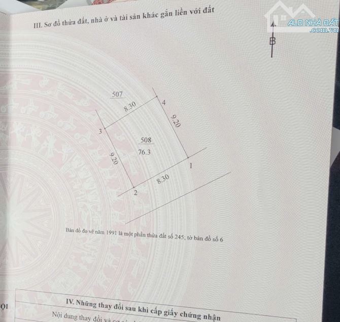 CẦN BÁN 77M ĐẤT KIM QUAN - MẶT NGÕ OTO 7CHỖ VÀO NHÀ - CẠNH BỆNH VIỆN - 4