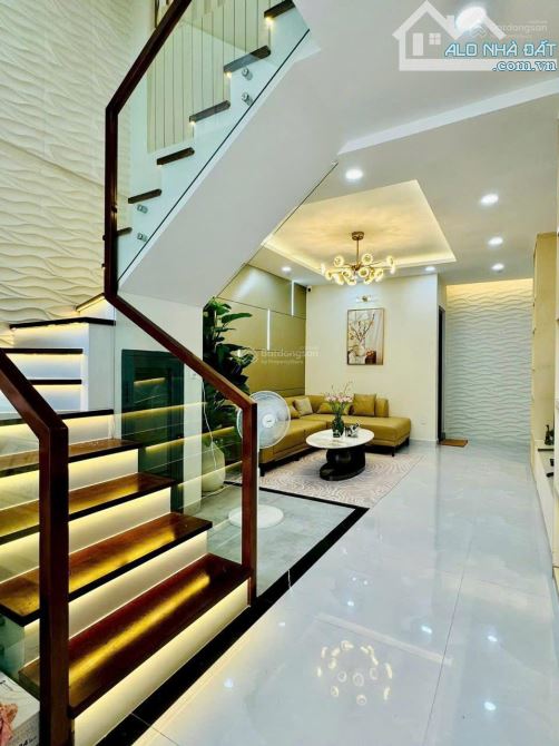 Bán nhà 3 tầng Huỳnh Tấn Phát 52m2 hẻm ôtô 5m giá 4.85 tỷ - 4