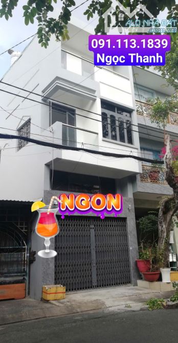 $ Cho Thuê Nhà Đẹp- MT Khu Họ Lê, P Phú Thọ Hoà, 3PN,  chỉ 17Tr $