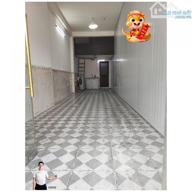 Cho thuê mặt bằng Đinh Bộ Lĩnh, P.26, 3x12m, 1 gác, DTSD: 52m2, 13tr