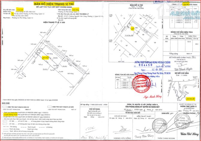 Thổ cư 5x22 - giá gốc + chính chủ - An Phú Đông, giáp Gò Vấp + Bình Thạnh, gần sông SG