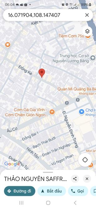 Cần bán nhà mặt tiền đường kinh doanh sầm uất - sát chợ Hòa Khánh - 2