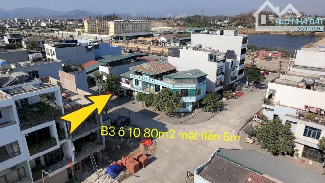 Bán B3-10 KĐT Ông Nhan,P.Cao Thắng.DT:80m2,MT:5m !!! - 2