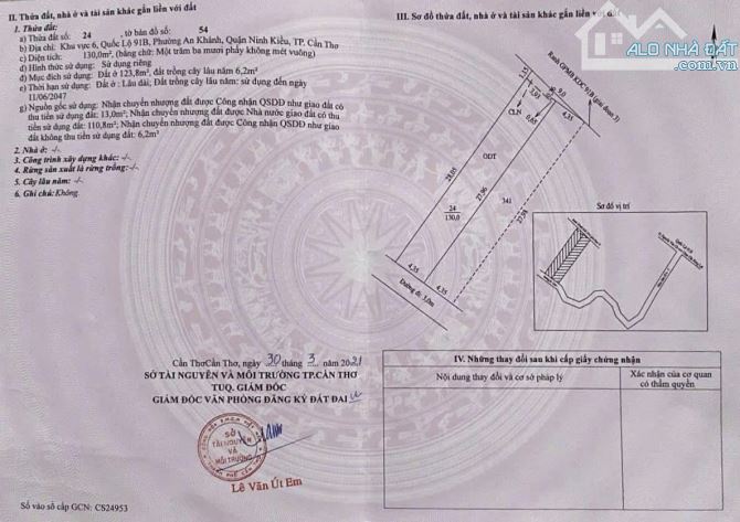 (Nc) Bán Cặp Nền Hẻm 12 Đường 3/2 Giáp Ranh , P. An Khánh, Q. Ninh Kiều, Tp Cần Thơ - 4