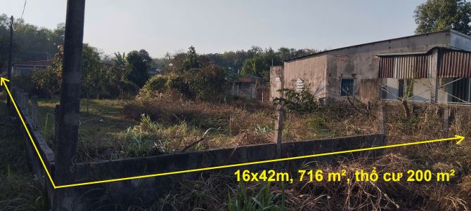 Bán đất mặt tiền Nguyễn Thị Rành, An Nhơn Tây Củ Chi, 16x42, 716m, thổ cư 200m, giá 5.6 tỷ - 4