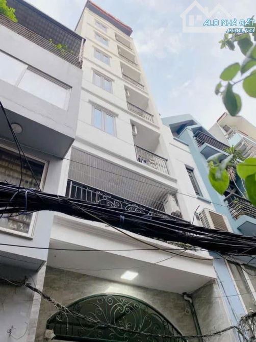 Bán tòa nhà Apartment Đội Cấn, Ba Đình 2,2 tỷ/ năm phân lô, ôtô thang máy 115mx9T 35tỷ