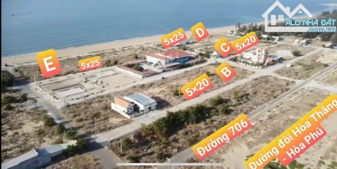 Bán Đất Mặt Biển khu đấu giá Seaside Hòa Phú, Phan Rí Cửa