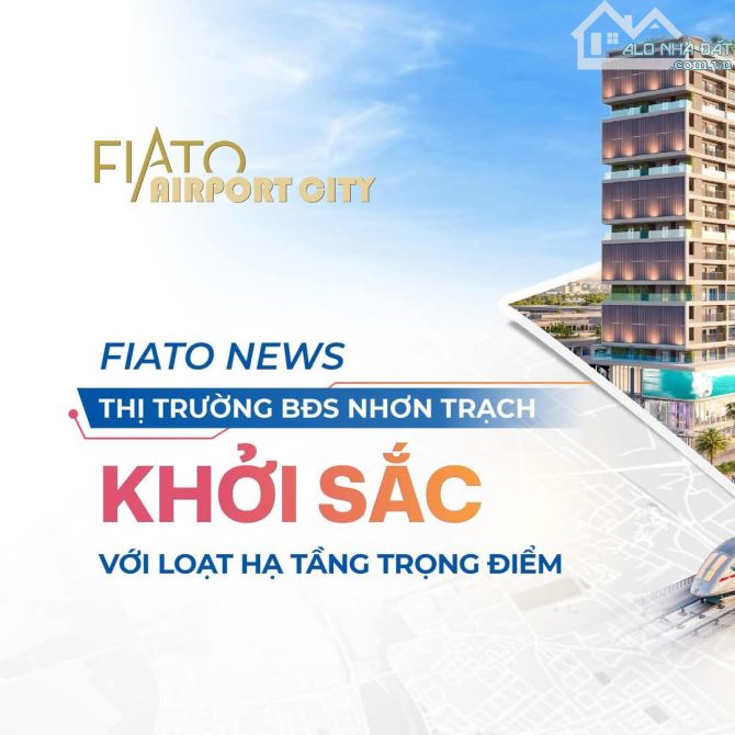 Căn hộ 2PN,2WC, dt 79m², giá 2tỷ8 tại Fiato City Nhơn Trạch, liền kề Sân bay QT Long Thành - 10