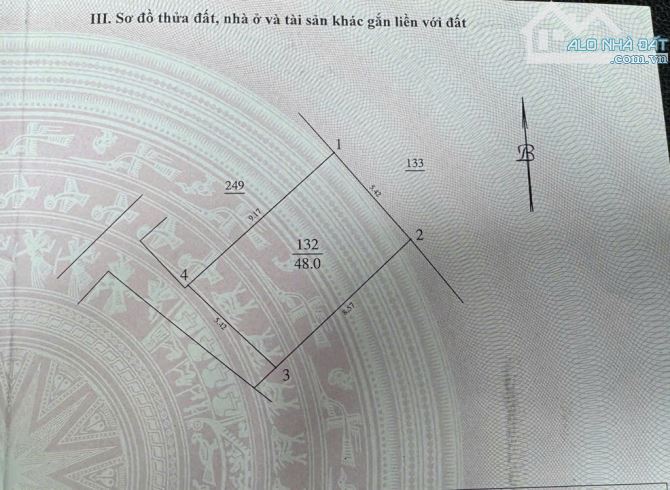 Bán nhà Cổ Nhuế  48m2 MT 5.4m vuông đẹp, ô tô đỗ cửa, cách phố 20m chỉ 5.x tỷ - 1