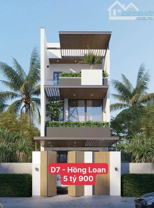 NHÀ MỚI ĐẸP FULL NỘI THẤT KDC HỒNG LOAN GIÁ TỪ 5 TỶ 790 - 5,9 TỶ - 2