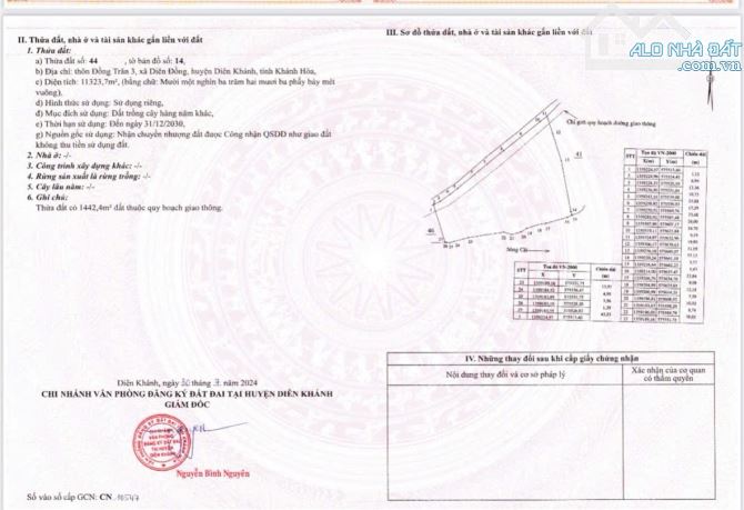 Bán đất vườn Diên Đồng giáp sông Cái - mặt đường liên xã diện tích lớn làm farm - 5