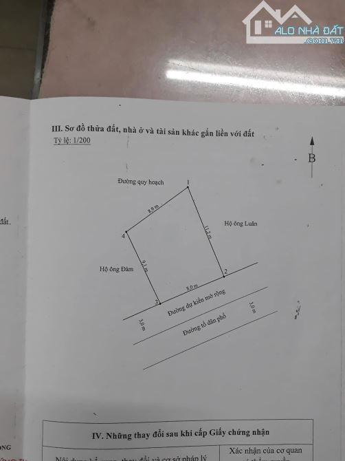 Bán lô đất tại TDP Trà Khê, Anh Dũng, Dương Kinh, Hải Phòng  - Diện tích : 84,5m2