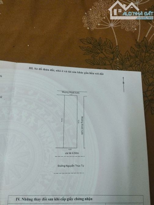 ❌ ❌ GẤP GẤP !BÁN DUY NHẤT 1 LÔ ĐẤT KẸP CỐNG-DT 100M2-ĐƯỜNG 7M5-NGUYỄN THỨC TỰ-HOÀ HẢI-NGŨ