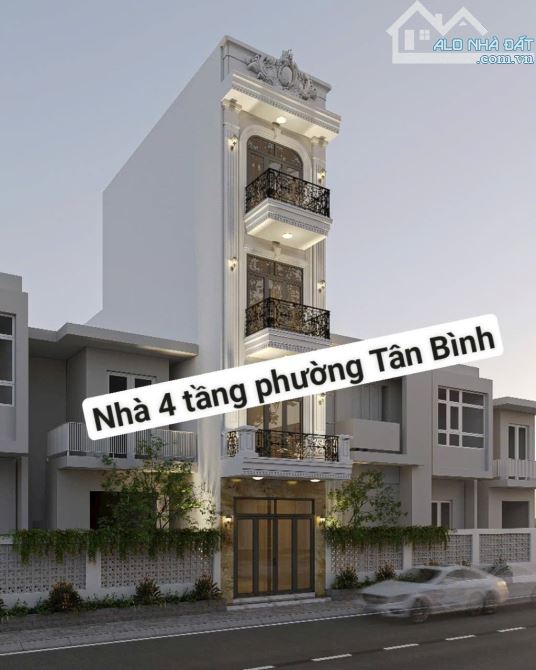 Nhà 4 tầng đang hoàn thiện nội thất phường Tân Bình Tp Hải Dương