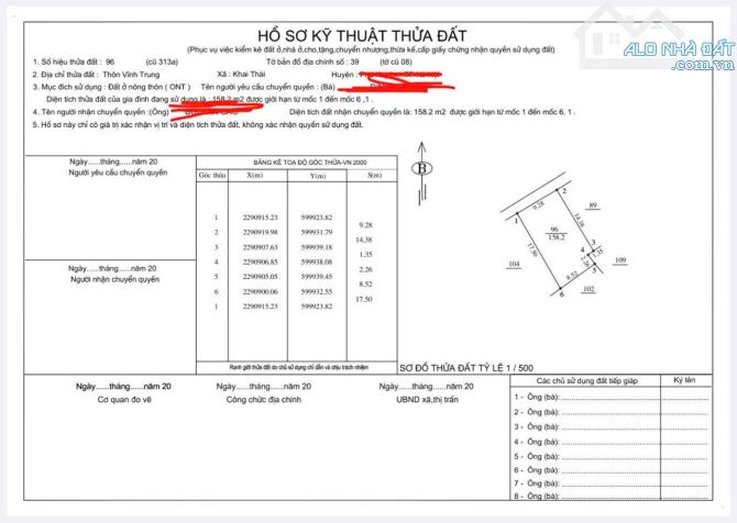 🪴 CHỈ 11tr /m2 LÔ ĐẤT 👉 Vĩnh Trung - Khai Thái - Phú Xuyên -HÀ NỘI  🎄 Diện tích: 158m m