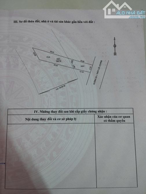 cần bán đất + nhà cấp 4+ 6 phòng trọ - 5