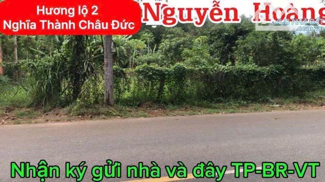 lô đất Mặt Tiền đường Hương Lộ 2 thuộc Nghĩa Thành Châu Đức TP-BR-VT: