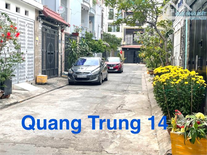 Bán Nhà Quang Trung, Sát EMart 2 Gò Vấp 68M2, 4 Tầng, Ô Tô Vào Nhà, Nội Thất Cao Cấp, 10Tỷ