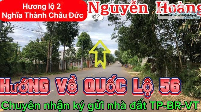 lô đất Mặt Tiền đường Hương Lộ 2 thuộc Nghĩa Thành Châu Đức TP-BR-VT: - 1