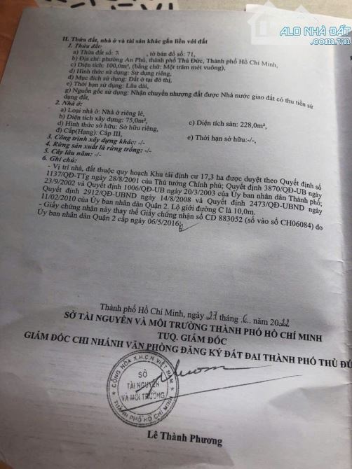 Bán nhà An Phú dự án 17.3 mẫu đường số 7 Lương Định Của Quận 2 cũ (100m2) 18.5 tỷ - 1