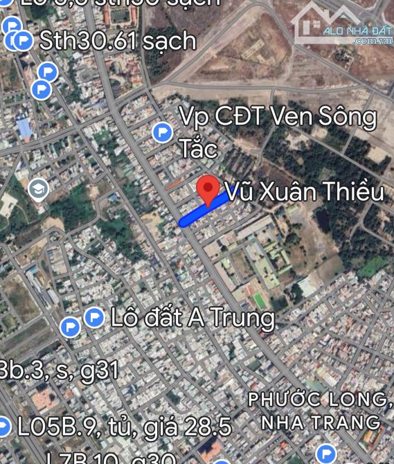 Nhà 2 tầng, MT đường VŨ XUÂN THIỀU, Phước Long, 85m2, giá 4,7 tỷ - 1