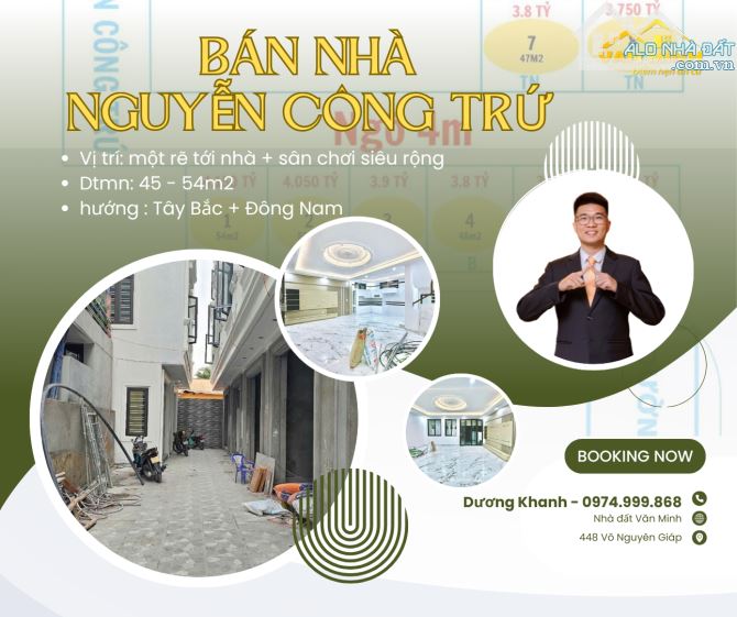 Bán nhà tuyến 2 Hồ Sen. Diện tích từ 45 đến 54m2. Giá từ 3 tỷ 7 có thỏa thuận - 1