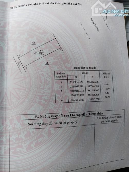 BÁN ĐẤT MẶT ĐƯỜNG LIÊN XÃ VŨ PHÚC THÀNH PHỐ THÁI BÌNH - 2