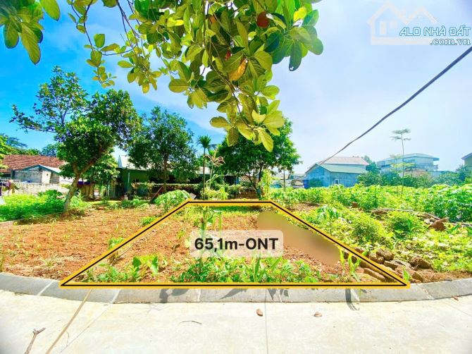 Lô duy nhất 65m view hồ giá dưới 2 tỷ tại hòa lạc đường oto vào thoải mái - 2