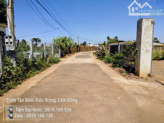 Cần bán đất thổ cư gần chợ Tân Hội,Đức Trọng,Lâm Đồng,DT 5m x 38m chỉ 810 triệu TL - 2