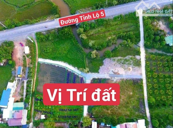 Đất Thổ cư siêu đẹp Thôn Trung-Ninh Tân.Cách Tỉnh Lộ 5 chỉ 50m.Giá chỉ 295 Tr/lô - 2