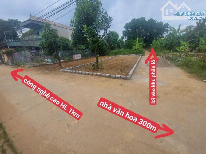 90m lô góc trục chính Bình yên sang Tân xã công nghệ cao Hoà Lạc giá hơn 3 tỷ - 2