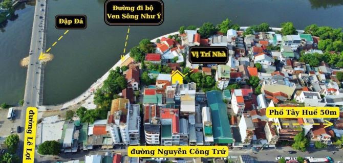 Nhà 3 tầng 135,4m2 Nguyễn Công Trứ. Chỉ : 5.6 tỷ - 2