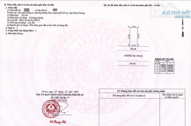 3,45Tỷ TL🔥Bán đất 62,5m2_TĐC Đông Hòa C_Xây Tự Do, p.Đông Hòa, Tp.Dĩ An - 3