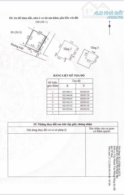 Nhà 3 tầng 135,4m2 Nguyễn Công Trứ. Chỉ : 5.6 tỷ - 5